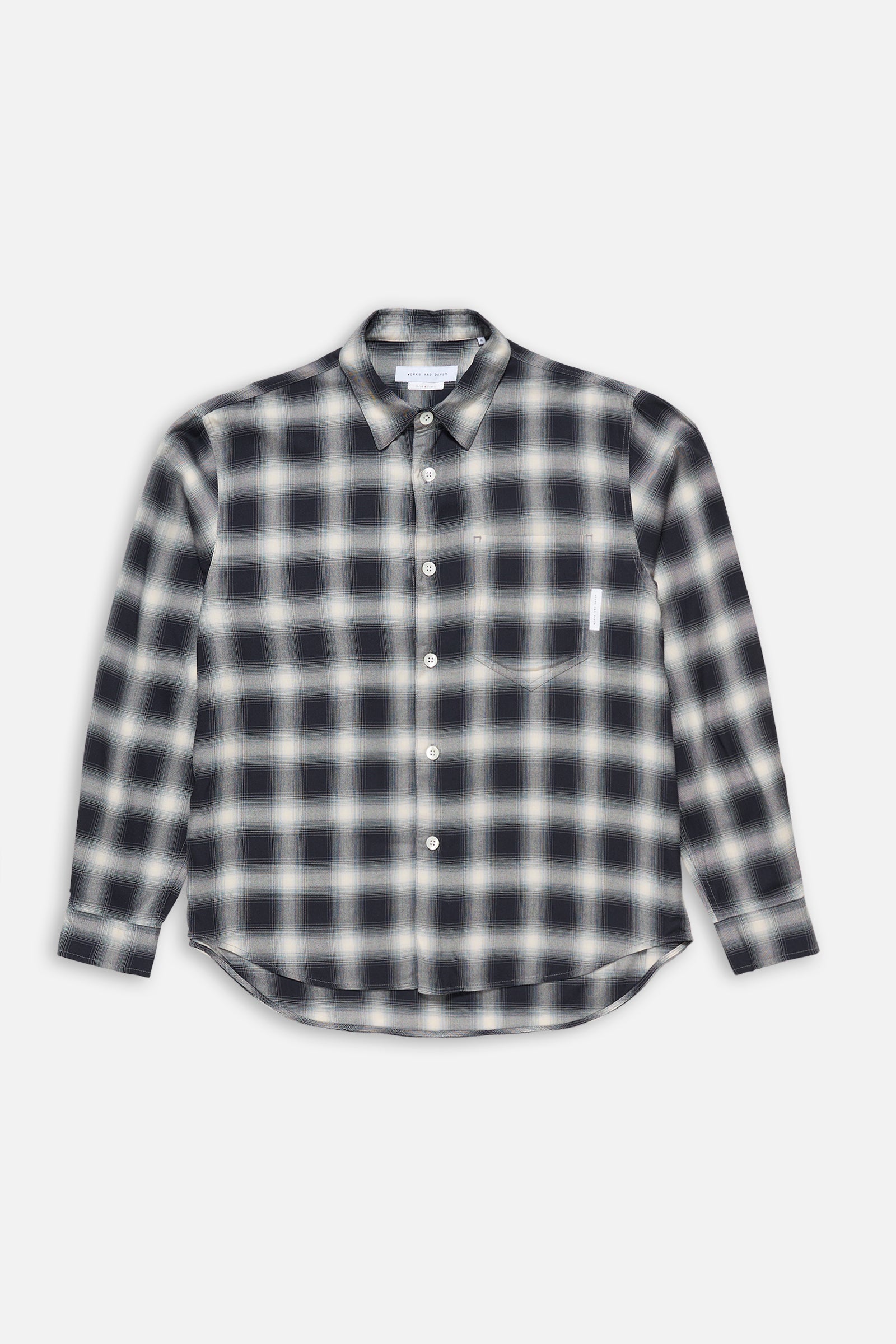 Rayon Check Classic Shirt