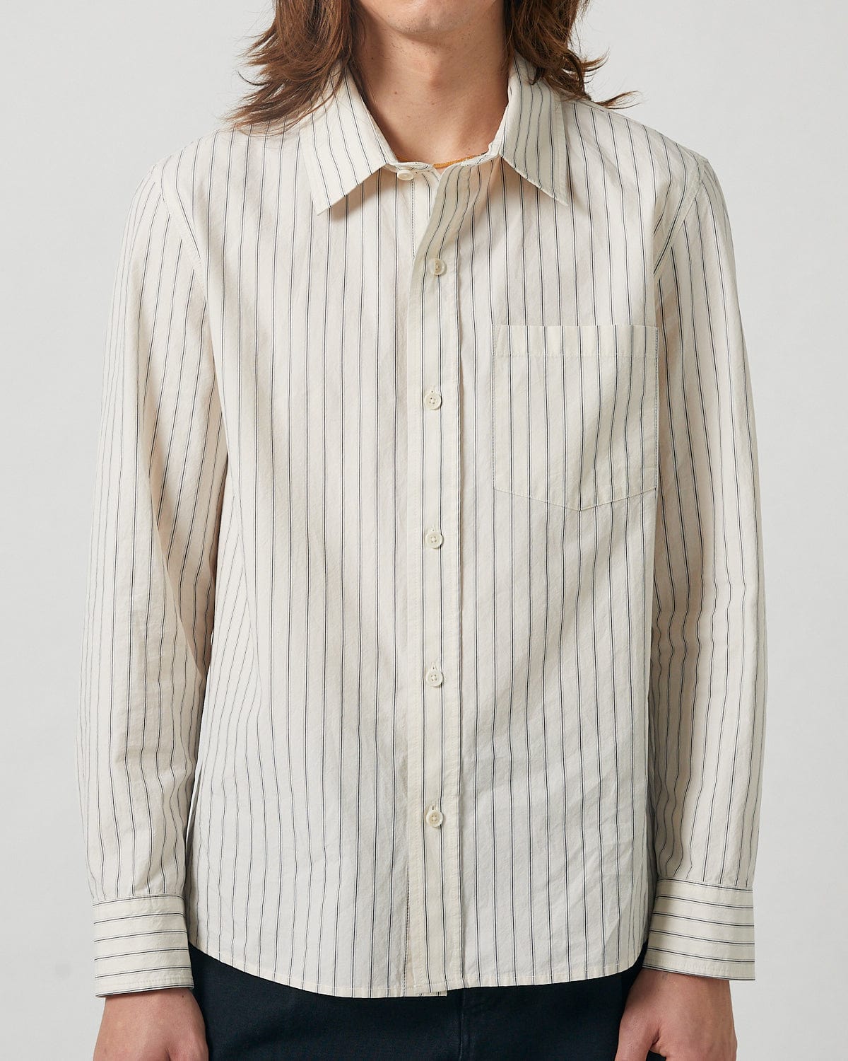 Poplin Stripe Shirt