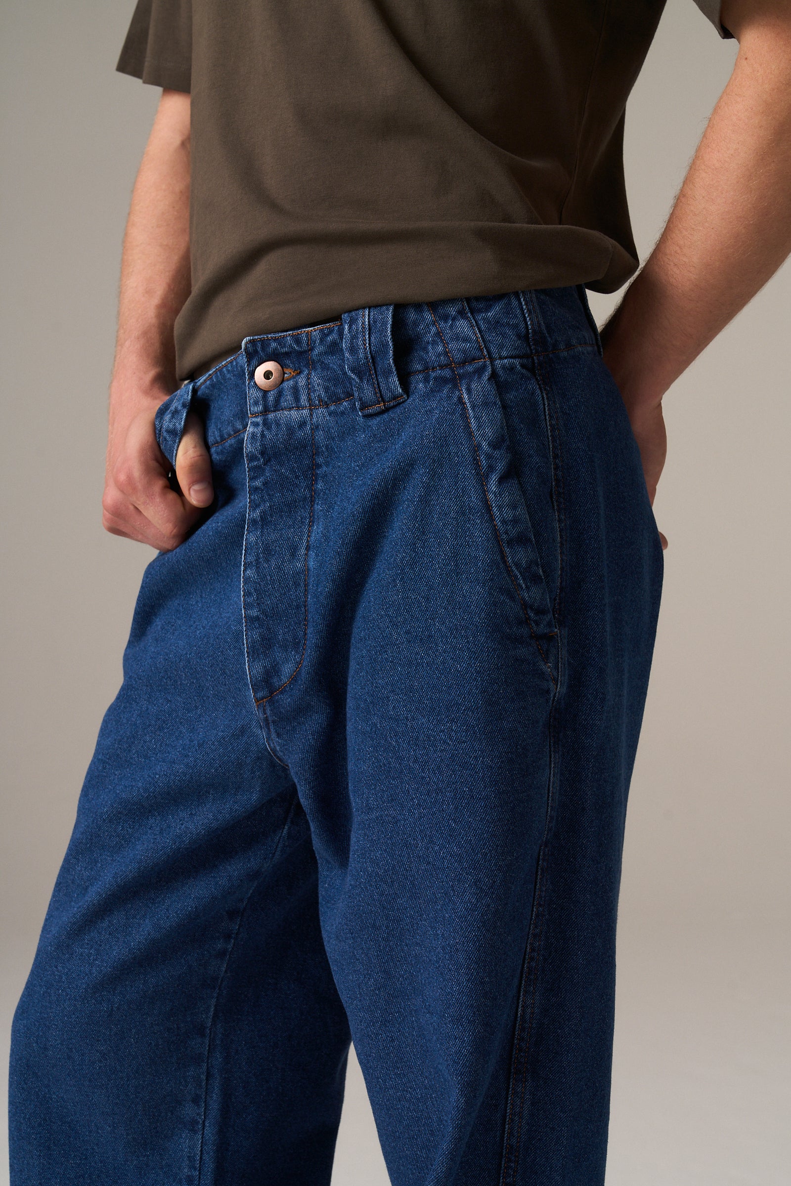 Dad Denim Trousers