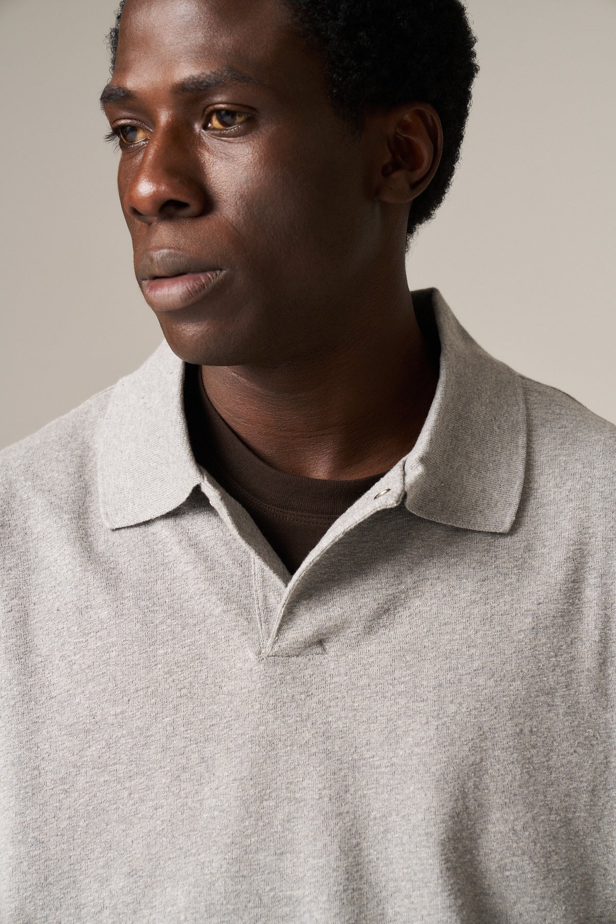 Sylane Relaxed Light Pile Jersey Polo