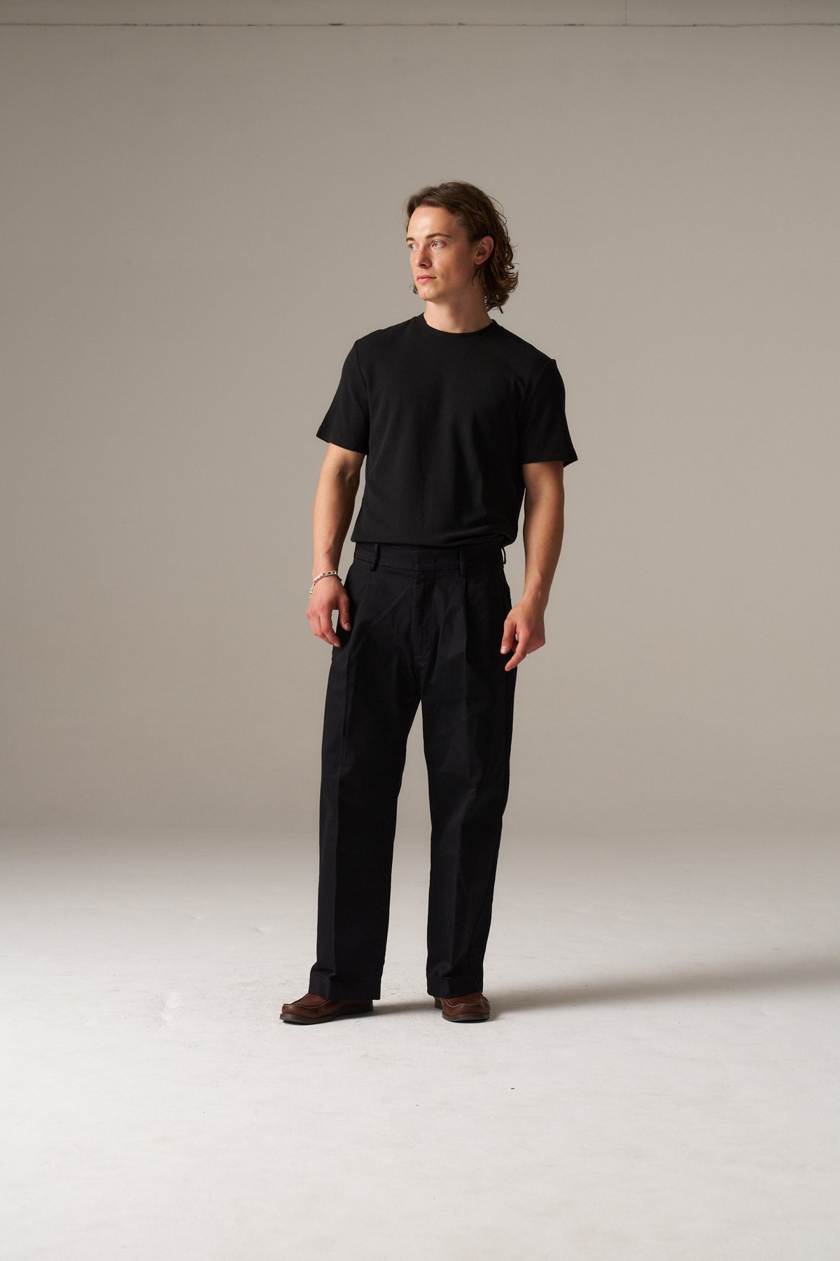 Kay Pleated Relaxed Fit Pant