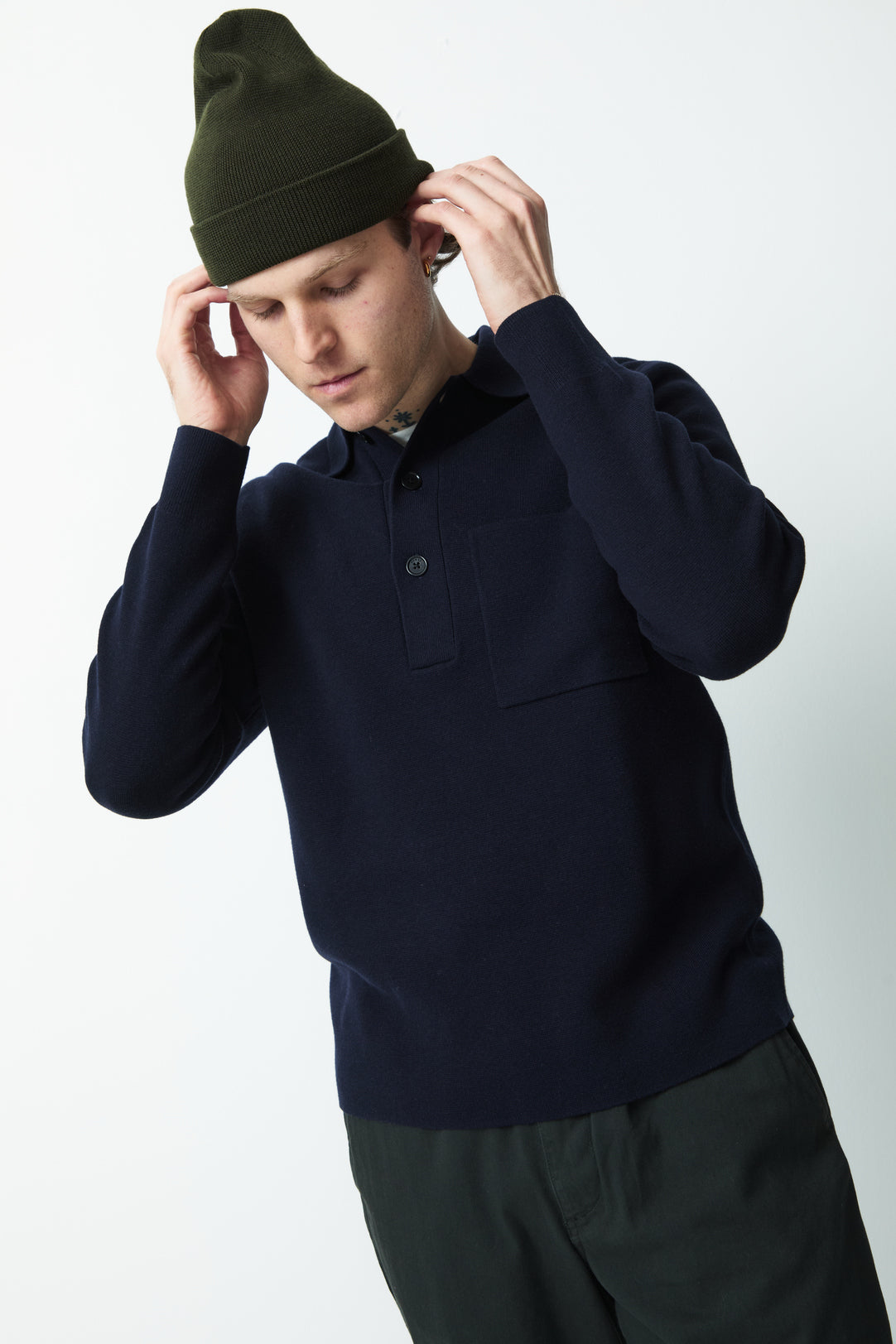 Top Tech Merino Wool Beanie