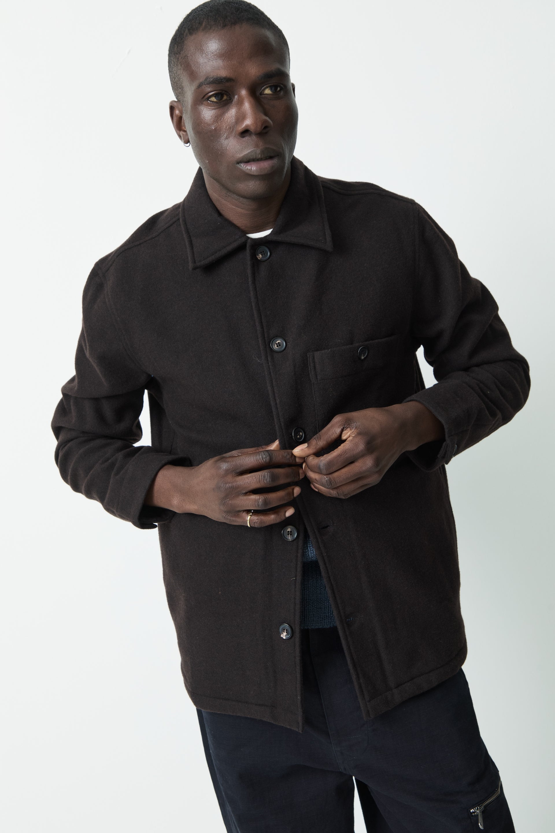 Folke Wool Overshirt