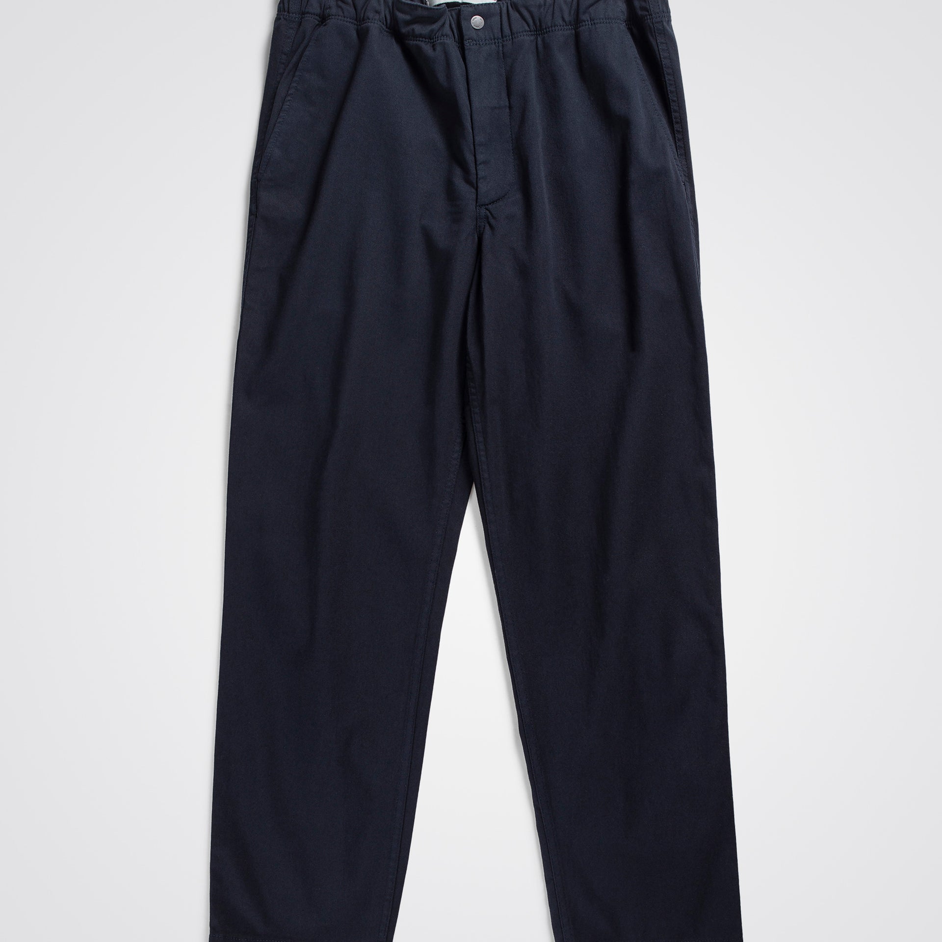 Ezra Relaxed Organic Stretch Twill Trouser