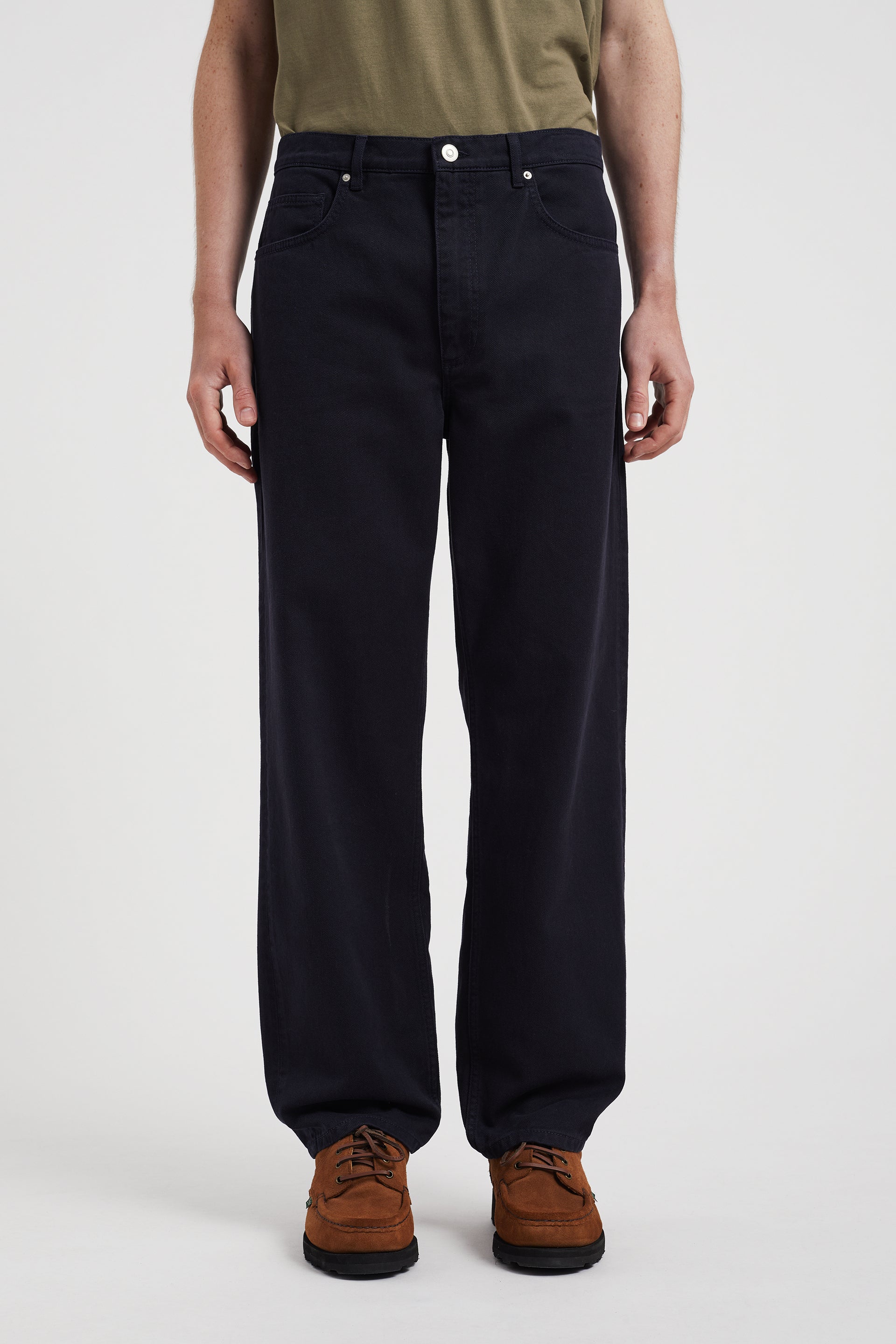 Mogens Relaxed 5 Pocket Twill Trousers