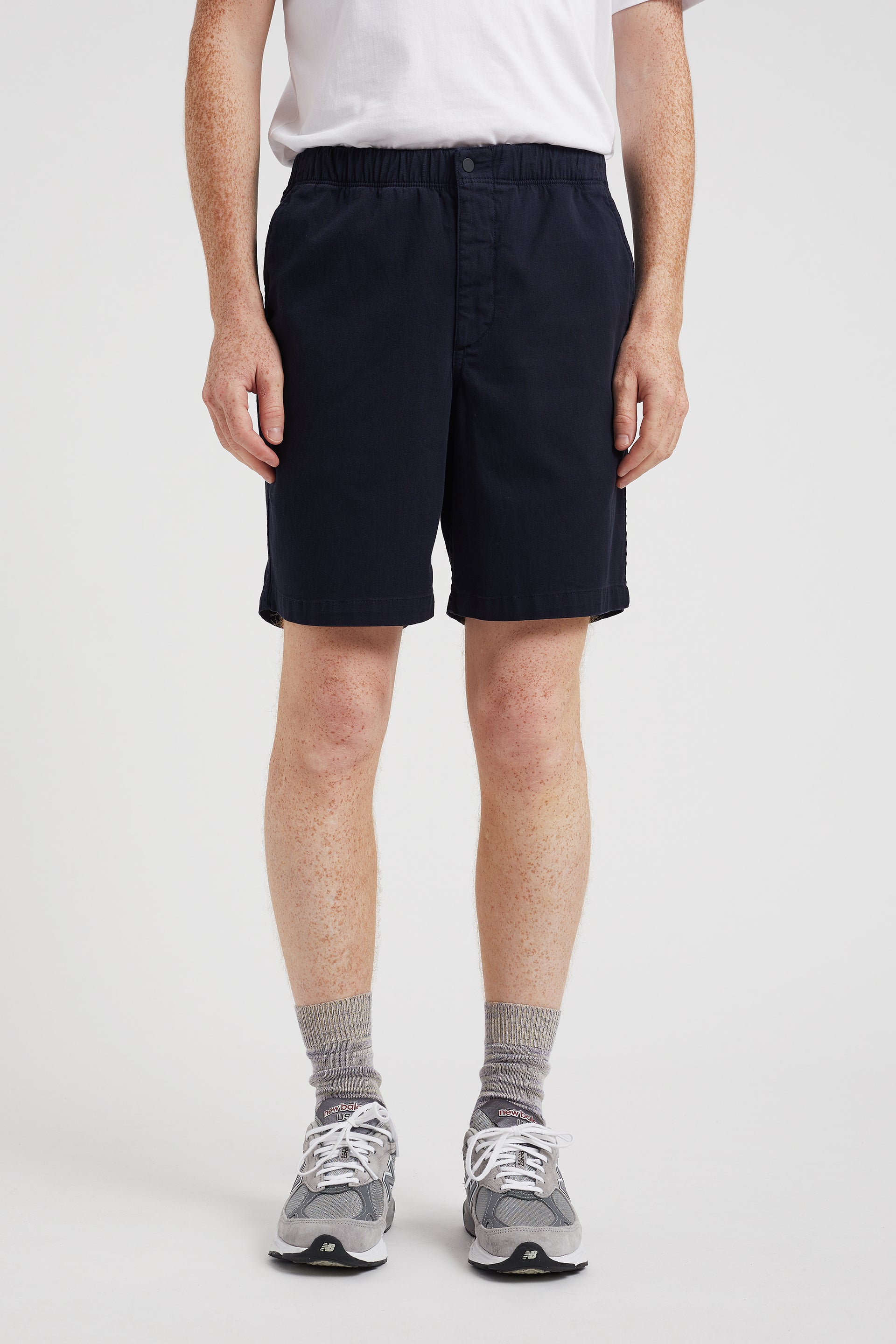 Ezra Relaxed Organic Stretch Twill Shorts