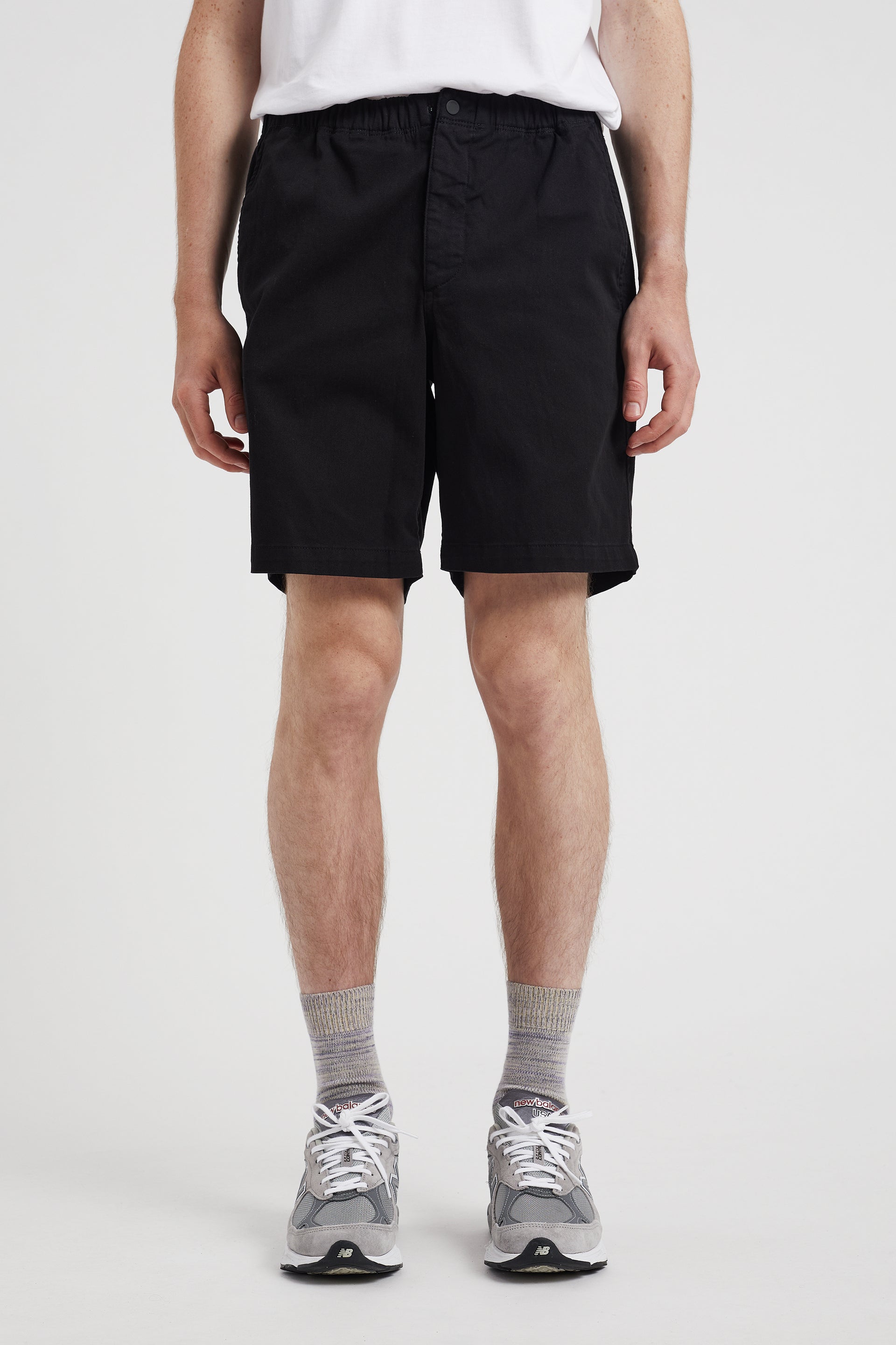 Ezra Relaxed Organic Stretch Twill Shorts