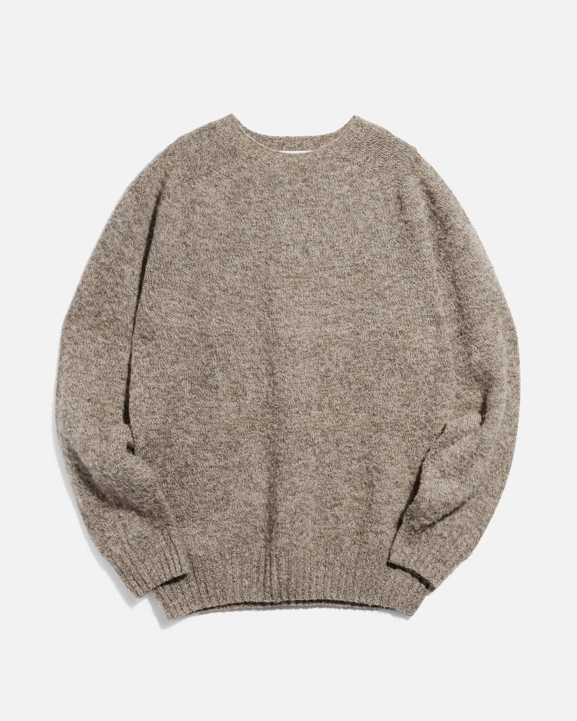 Suedehead Crew Neck Knit