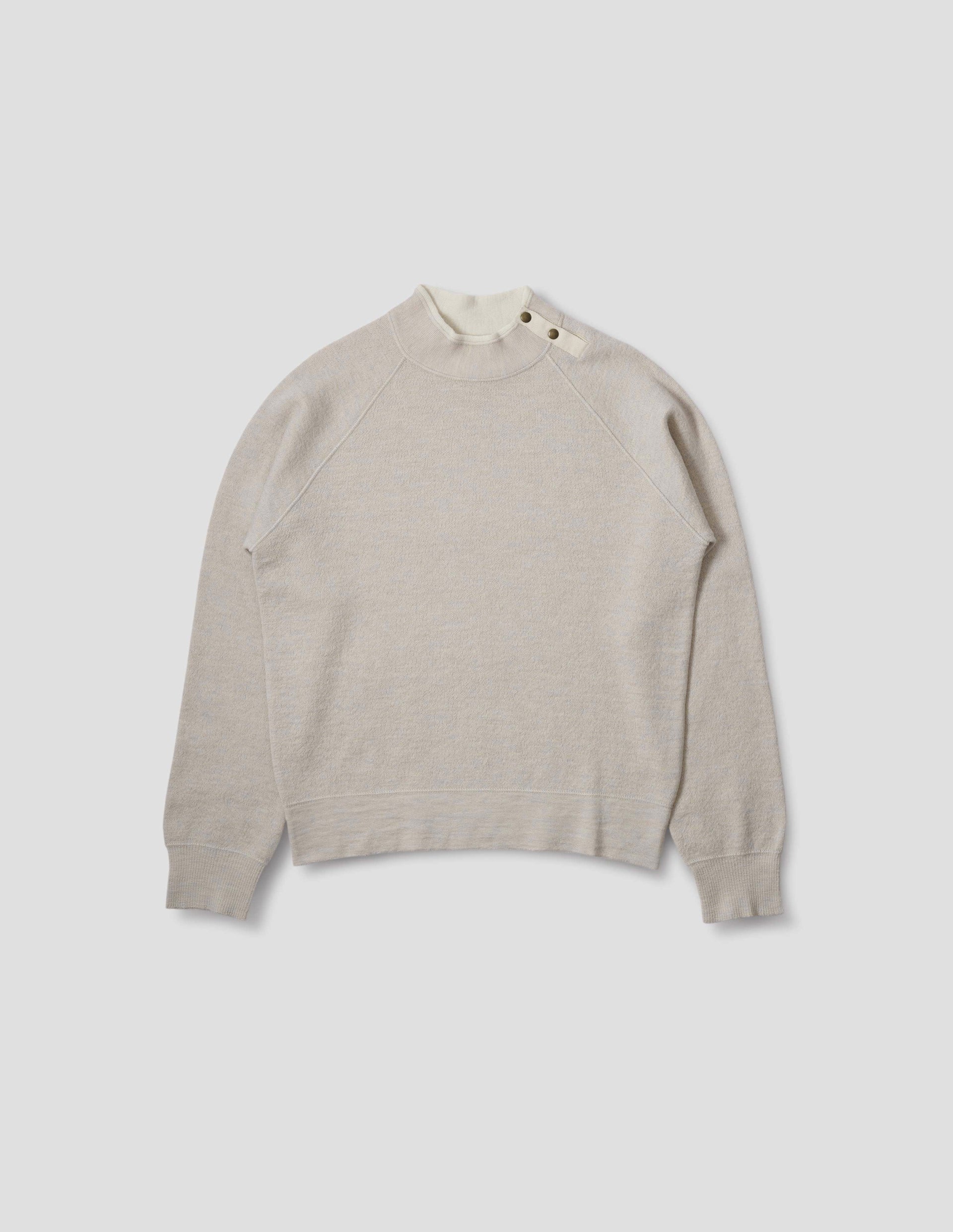 MHL BUTTON NECK SWEATSHIRT