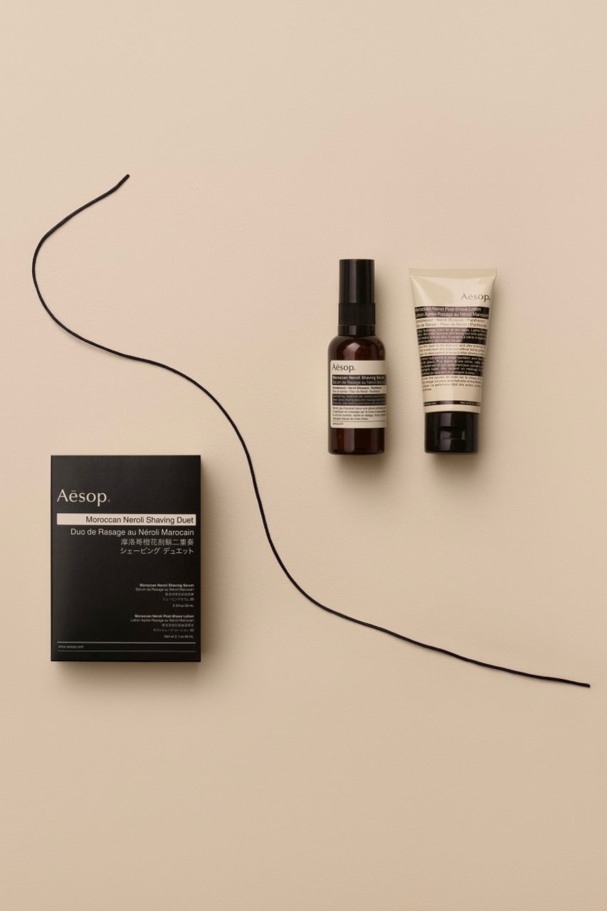 Moroccan Neroli Shaving Duet