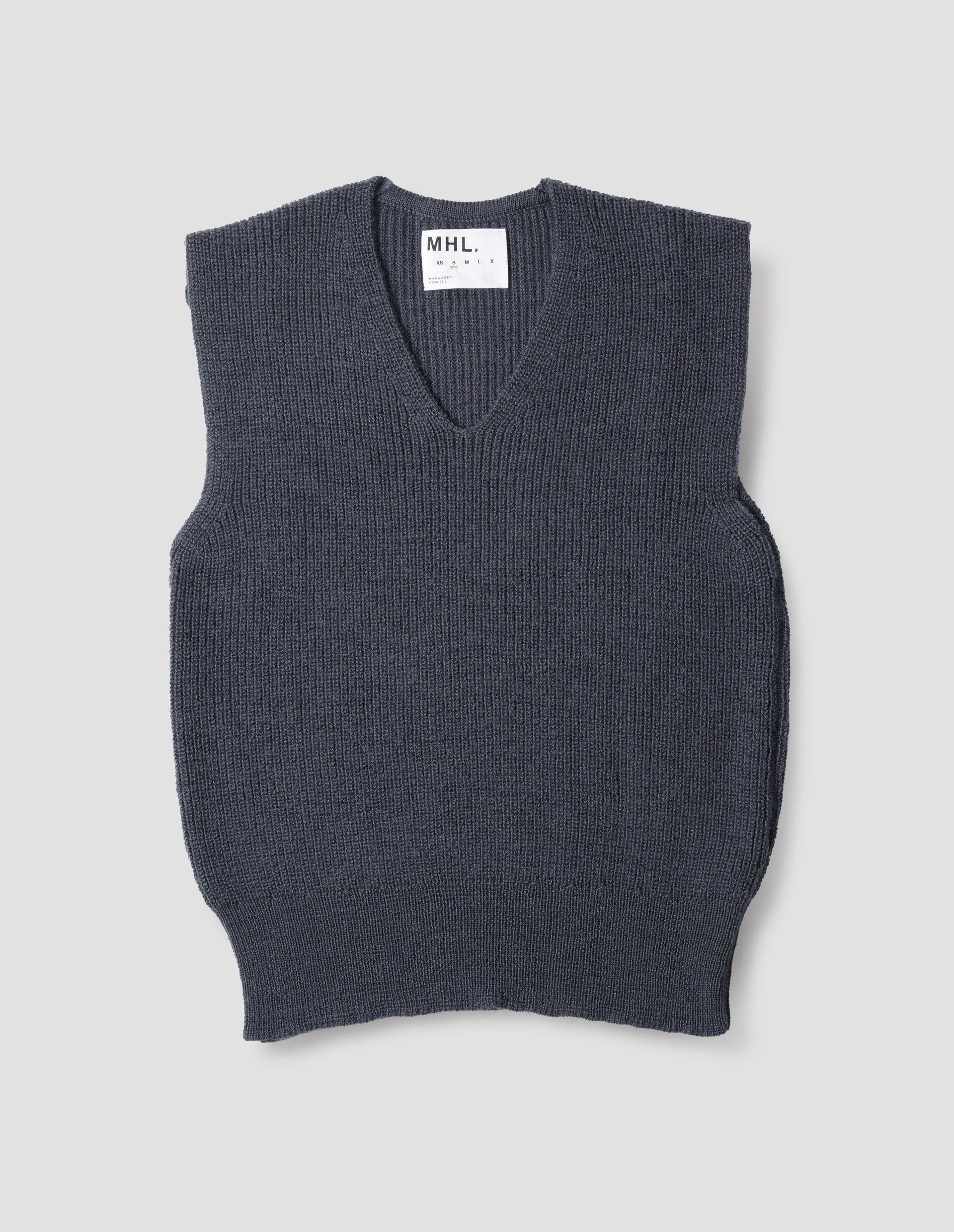 Chunky Ribbed Virgin Wool Uniform Sweater